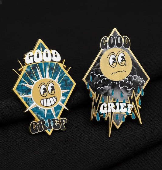 GOOD GRIEF PINS